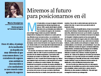 María Ameijeiras: “Miremos al futuro para posicionarnos en él”